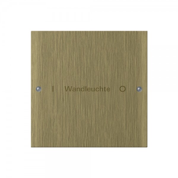 Gira 2131607 Wippenset 1-fach beschreibbar System 55 Bronze