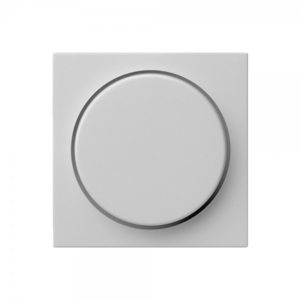 Gira 0650015 Abdeckung mit Knopf für Dimmer System 55 Grau matt
