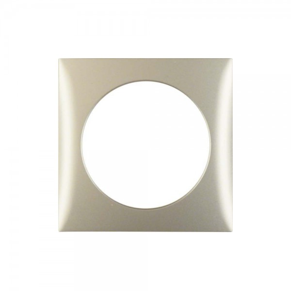 Berker 918272524 Abdeckrahmen 1-fach Integro Flow/Pure edelstahl matt lackiert