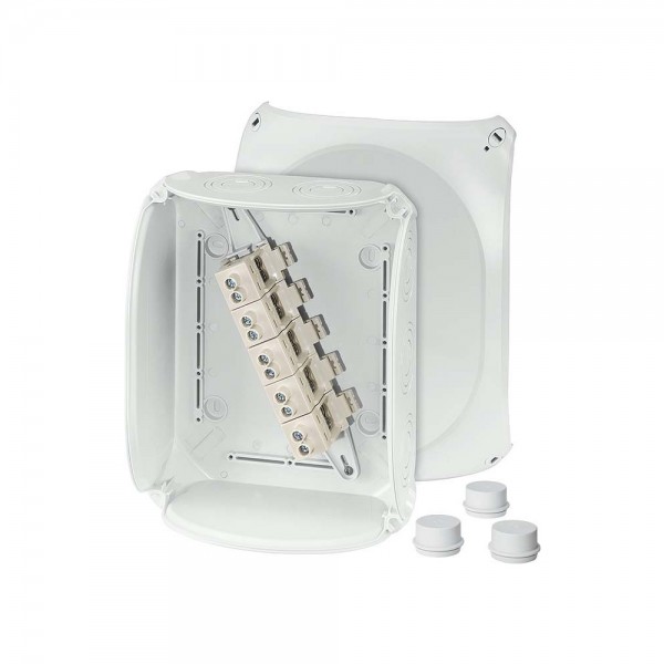 Hensel DK 2525 G Kabelabzweigkasten 5-polig 10-25mm² 205x255x112mm IP66