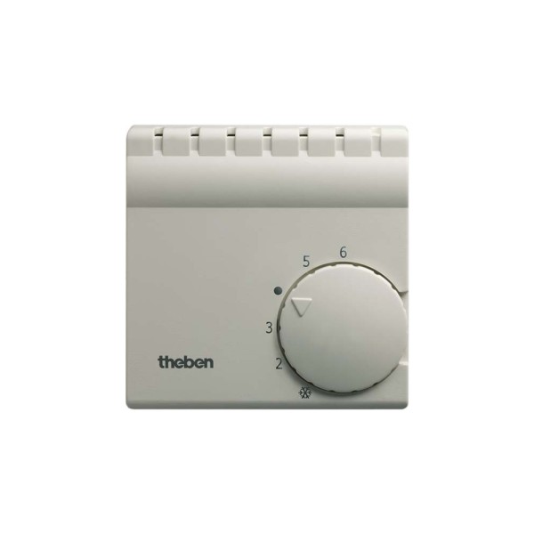 Theben Ramses 701 Raum-Thermostat mechanisch 2-/3-Leiter Öffner 230–240 V AC weiß