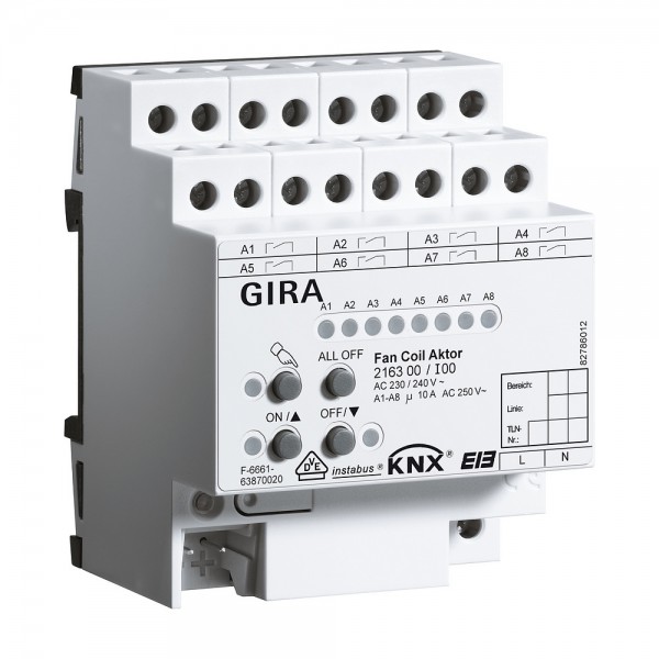 Gira 216300 KNX Fan Coil Aktor