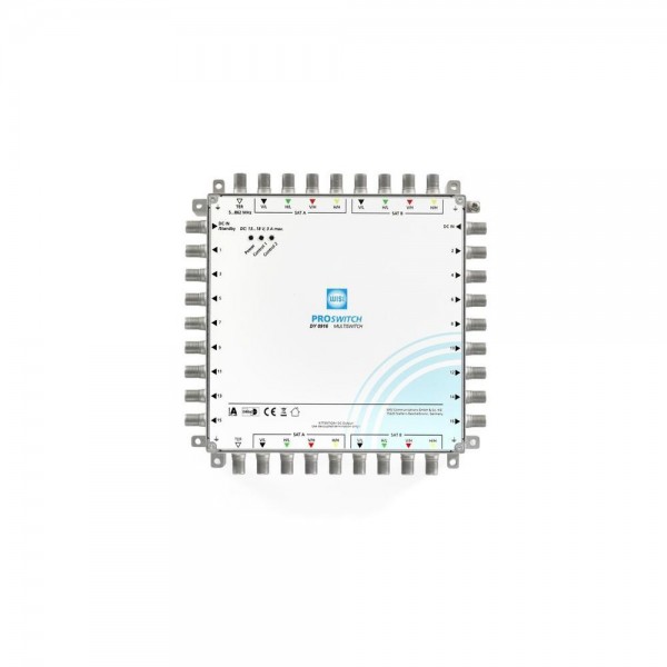 Wisi DY 0916 PROSWITCH Multischalter 9 in 16 Kaskade & Stand alone TERR. Passiv