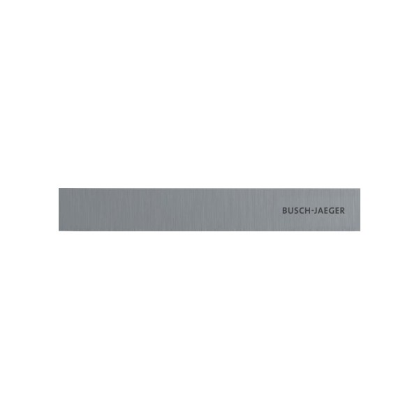 Busch-Jaeger 51381EP-A-03 Abschlussleiste Gr. 1/x aluminium