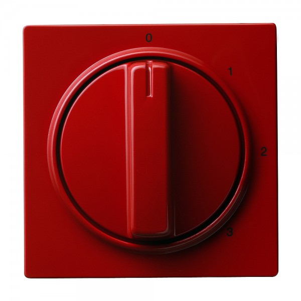 Gira 066943 Abdeckung mit Knebel für 3-Stufenschalter S-Color Rot