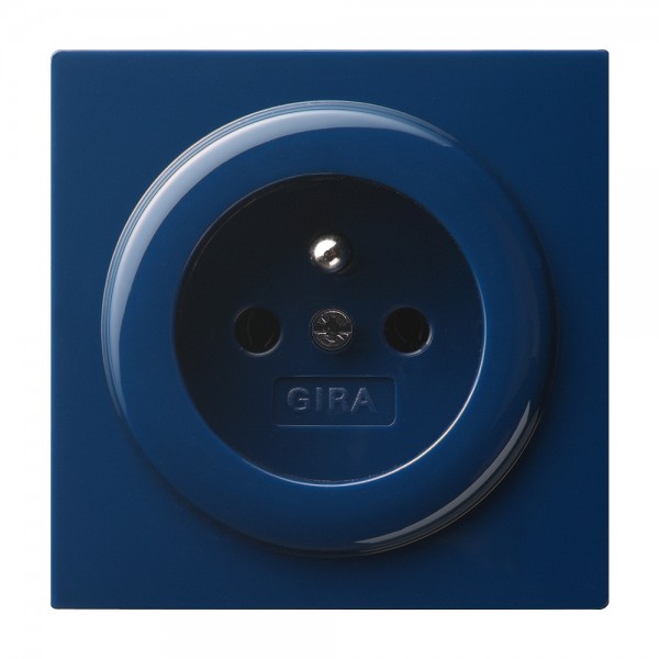 Gira 048446 Steckdose mit Erdungsstift 16 A 250 V~ S-Color Blau