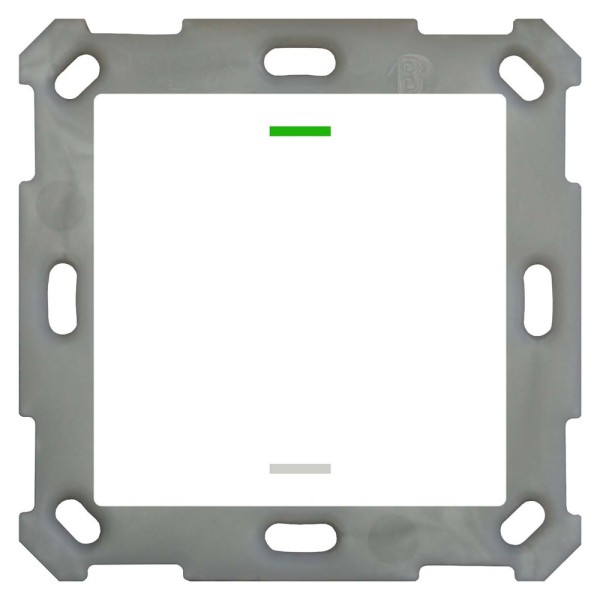 MDT technologies BE-TAL5501.01 Taster Light 55 1-fach RGBW Reinweiß glänzend