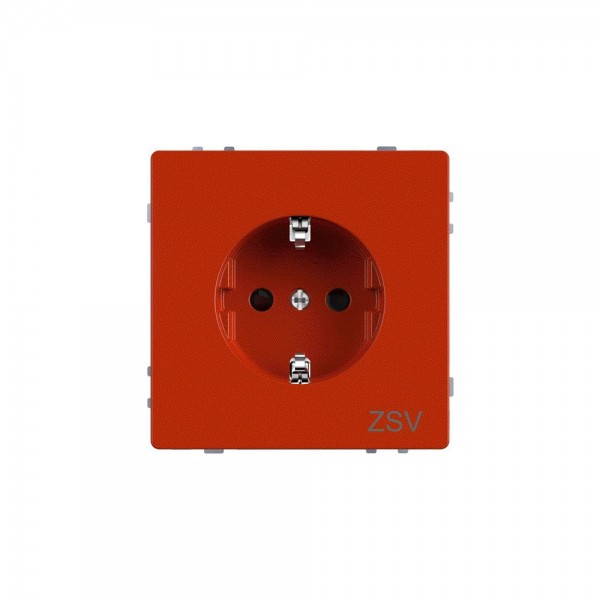 Merten MEG2300-6002 SCHUKO-Steckdose für Sonderstromkreise System Design orange
