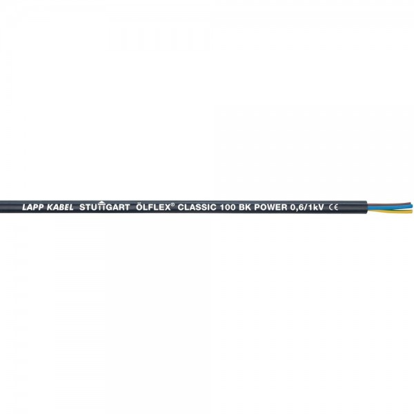 Lapp Kabel ÖLFLEX CLASSIC 100 BK 0,6/1kV 4x2,5mm² Steuerleitung 1120470 Meterware